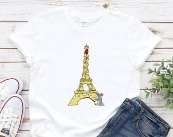 Ratatouille Remy Cheese Eiffel Tower Shirt, Disney Family Trip Tee