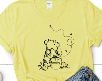 Winnie the Pooh Shirt, Pooh Bear Shirt, Disneyland Shirts, Disney Shirt, Disneyland Shirt, DisneyWorld Shirt, Disneyworld Shirts