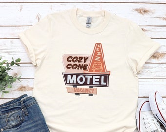Cars Shirt, Cozy Cone Motel, Disneyland Shirts, Disney Shirt, Disneyland Shirt, Disney World Shirt, Disneyland, Rusteze, Lightning Mcqueen