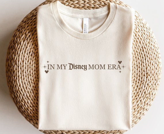 In My Disney Mom Era Shirt, Retro Disney Mom Tee, Disney World Shirt, Disneyland Shirt,  Mothers Day Shirt, Disney Moms, Disney Adult Shirt