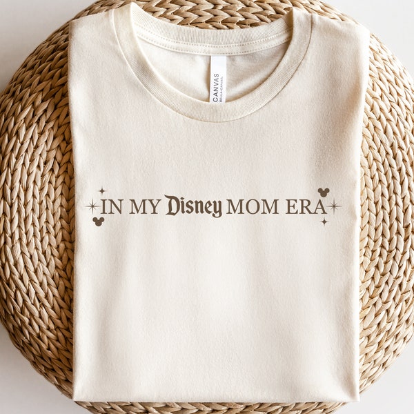 In My Disney Mom Era Shirt, Retro Disney Mom Tee, Disney World Shirt, Disneyland Shirt,  Mothers Day Shirt, Disney Moms, Disney Adult Shirt