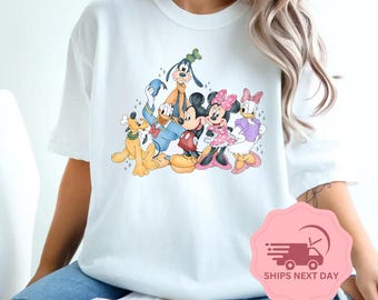 Disney World Shirt, Mickey Mouse Shirts, Disney Vacation Tee, Minnie Mouse Shirt, Disney Parks Shirt, Disney Aesthetic, Mickey and Co