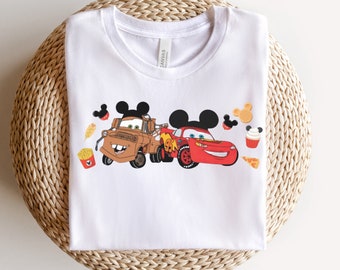 Lightning McQueen and Tow Mater Shirt, Cars Shirt, Cozy Cone Motel, Disneyland Shirts, Disney Shirt, Disneyland Shirt, Disney World Shirt