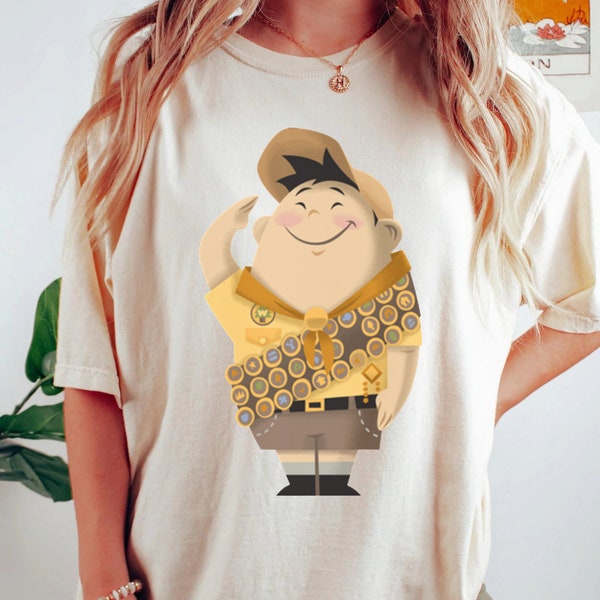 Russel Shirt, Up Shirt, Disneyland Shirt, Disney Shirt, Matching Family Disney Shirt, Oversized Disney Shirt, Dug, Wilderness Explorer, Carl