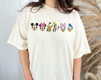 Sensational Six Shirt, Mickey Mouse Shirt, Disneyland Shirts, Disney Shirt, Disney World Shirt, Minnie, Pluto, Donald, retro disney tee
