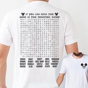Disney World Shirt, Disney Shirts, WDW Shirt, Funny Disney Shirt, Interactive Disney Shirt