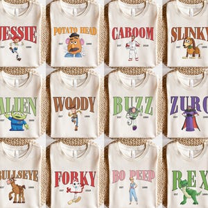 Toy Story Shirt, Matching Family Disney Shirts, Disney Group Shirts, Toy Story Birthday Shirts, Woody Buzz Jessie Bullseye Zurg Hamm Slinky