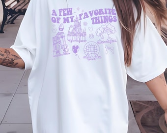 Camiseta Sound Of Music, Camiseta A Few of my Favorite Things, Camiseta Disney World, Camiseta Disney Parks, Magic Kingdom, Hollywood Studios, Epcot