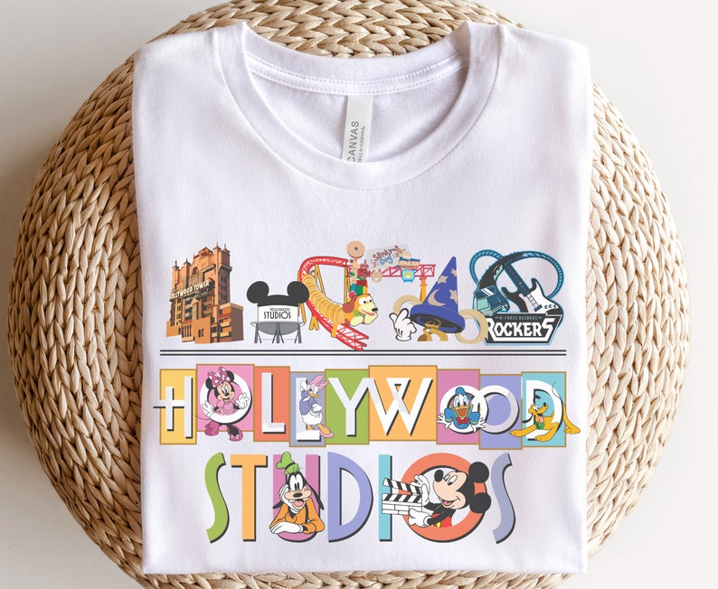 Disney World Shirt, Disney Hollywood Studios Shirt, Disney Shirt, Disney World Shirt, Disney World Shirts, Matching Family Disney Shirts image 1