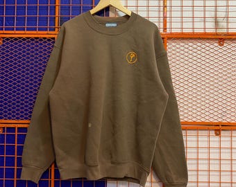 Vintage 90er Jahre Santa Santa Skateboard Sweatshirt Rundhalsausschnitt OG Logo Große Größe