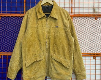 Vintage Corduroy Gotcha 90s Surf Style Surfboarding Jacket