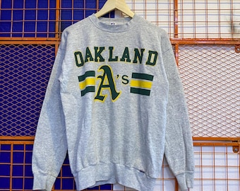 Vintage 90s Oakland Logo 7 Sweatshirt Made In Usa