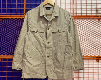 Vintage Lacoste-shirt met klein logo, meerdere zakken