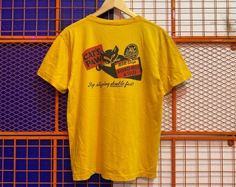 Vintage-t-shirt Toyo Enterprise Cat Paw japanskt märke