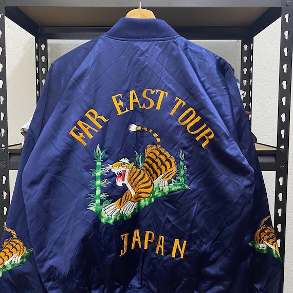 Souvenir Jacket Far East Tour Japan Embroidery Blue Colour
