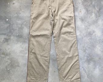 Vintage A Bathing Ape Bape Pant Camo Stripes Beige Made In Japan