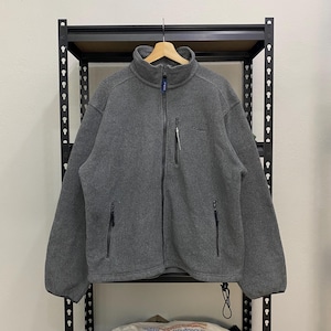 Vintage Fleece LL Bean Sweatshirt Voller Reißverschluss Tasche Größe L usa