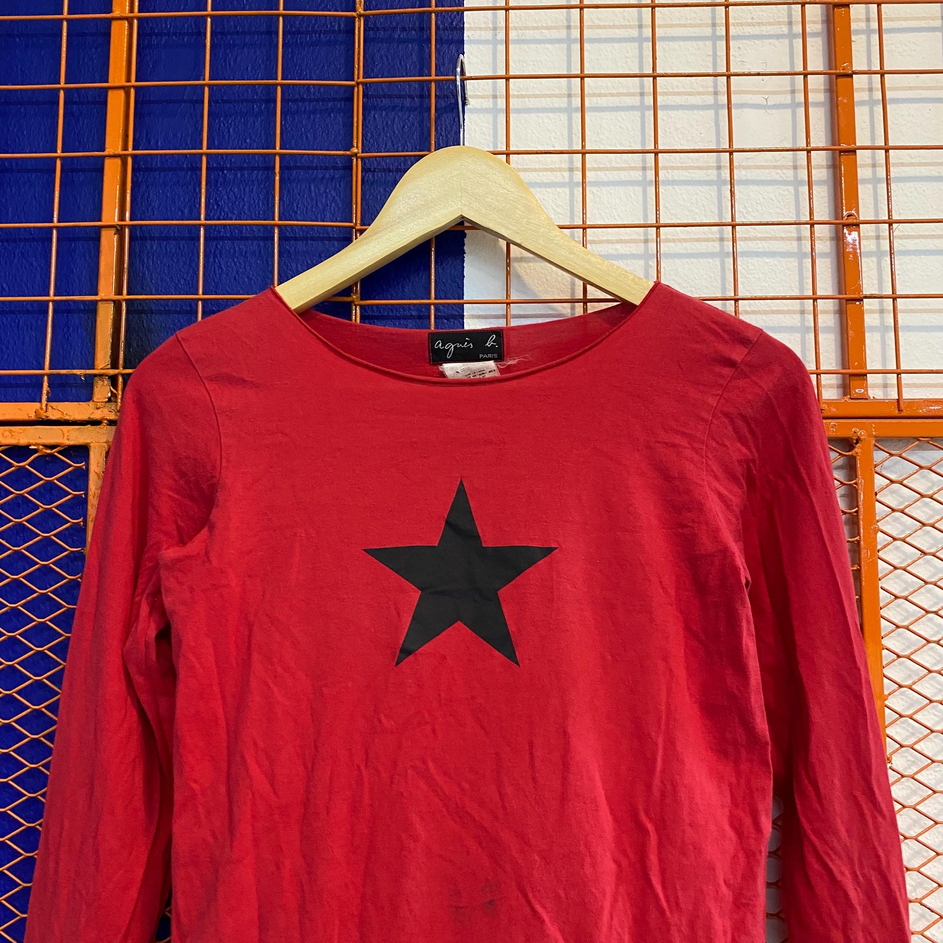 Vintage Agnes B Japanese Brand Tshirt Women Star Designer - Etsy