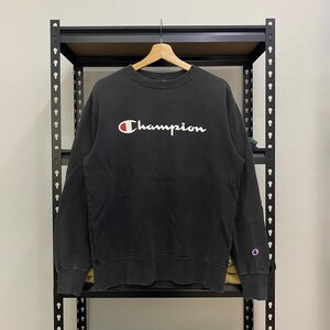 Vintage Champion Spell Out Sweatshirt Crewneck Size XL
