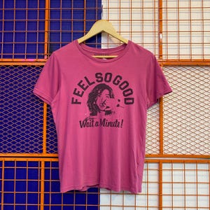 Vintage Hysteric Glamour Japanese Brand Tshirt Pink Colour