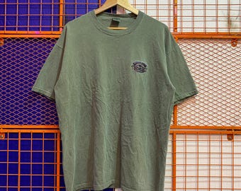 Vintage Billabong Small Logo Embroidered Tshirt 90s Made In Usa