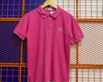 Vintage Coureges Polo Shirt Embroidery Logo