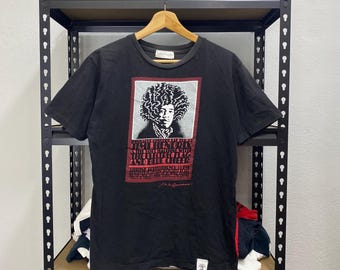 Vintage Jimi Hendrix & The Soft Machine Coolhaus Tshirt