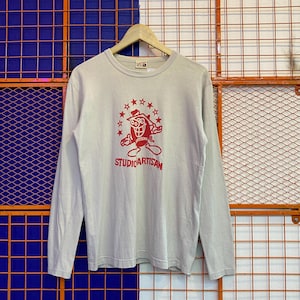 Vintage Studio D Artisan japanisches Marken-Longsleeve