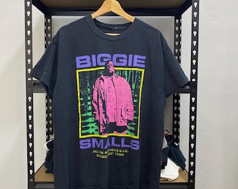 希少なノトーリアス BIG ビギー スモールズ 2000 年代初期の T シャツ