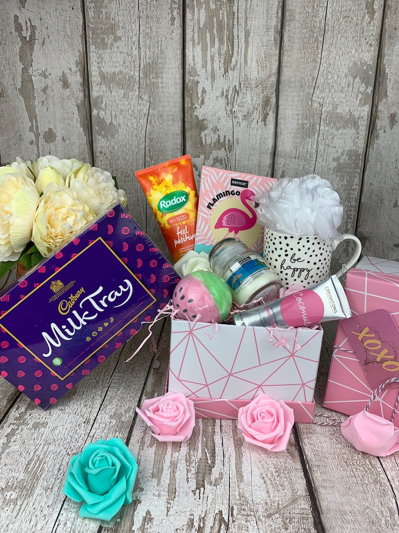 Relax and Recharge Gift Hamper Box. Pampering Gift for Her. Etsy