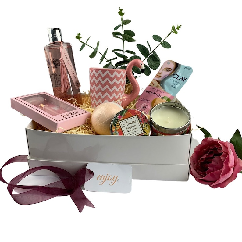 Luxury Pampering Home Spa. Hamper for Her. Etsy