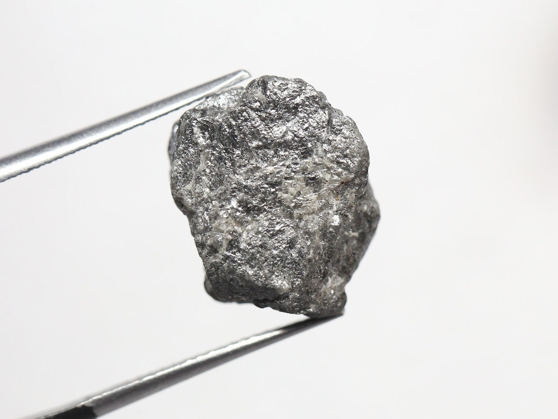 13.40 Ct. Natural Rough Carbonado Diamond African Mine Raw Diamond, Raw ...