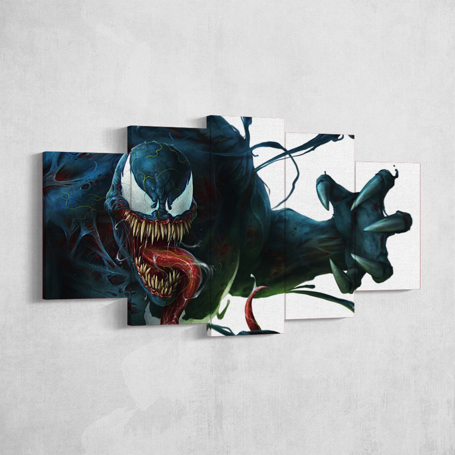 Venom Wall Art 32 Framed Ready to Hang Venom Canvas Wall Art Etsy