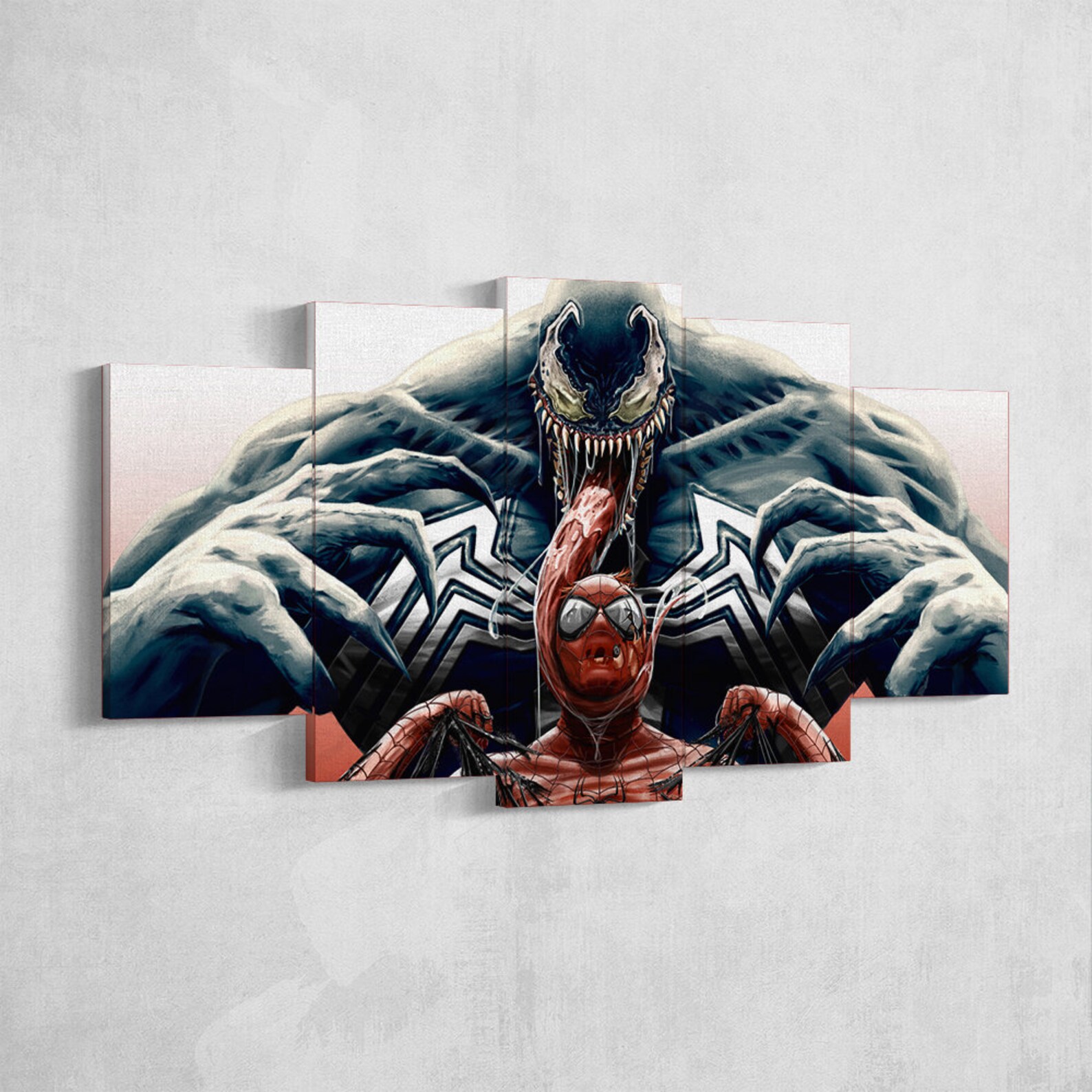Venom Wall Art 52 Framed Ready to Hang Venom Canvas Wall Art Etsy