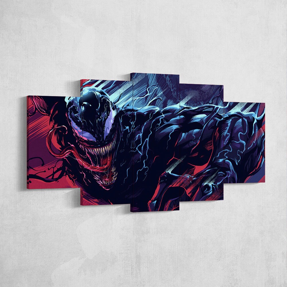 Venom Wall Art 47 Framed Ready to Hang Venom Canvas Wall Art Etsy