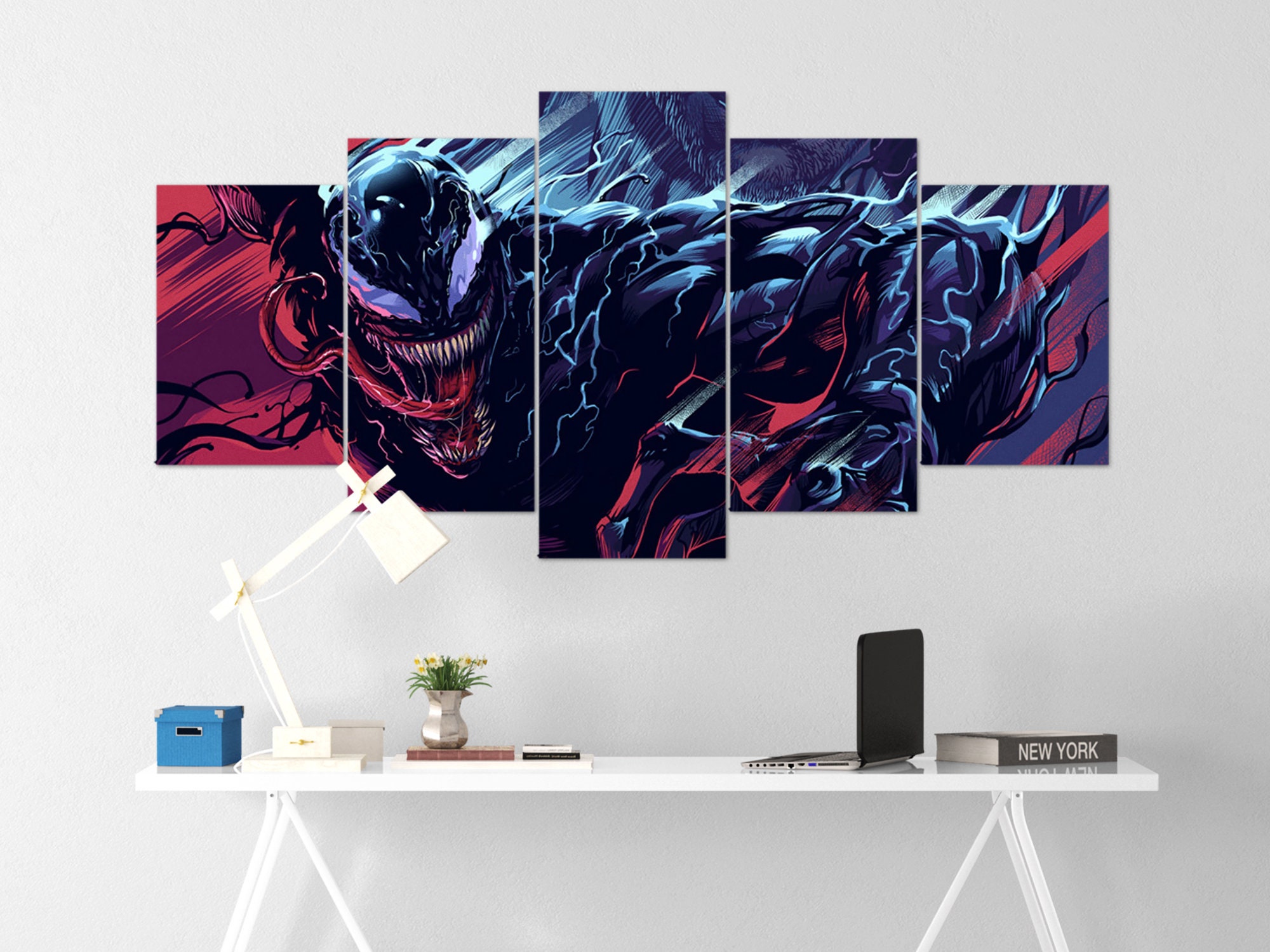 Venom Wall Art 47 Framed Ready to Hang Venom Canvas Wall Art Etsy