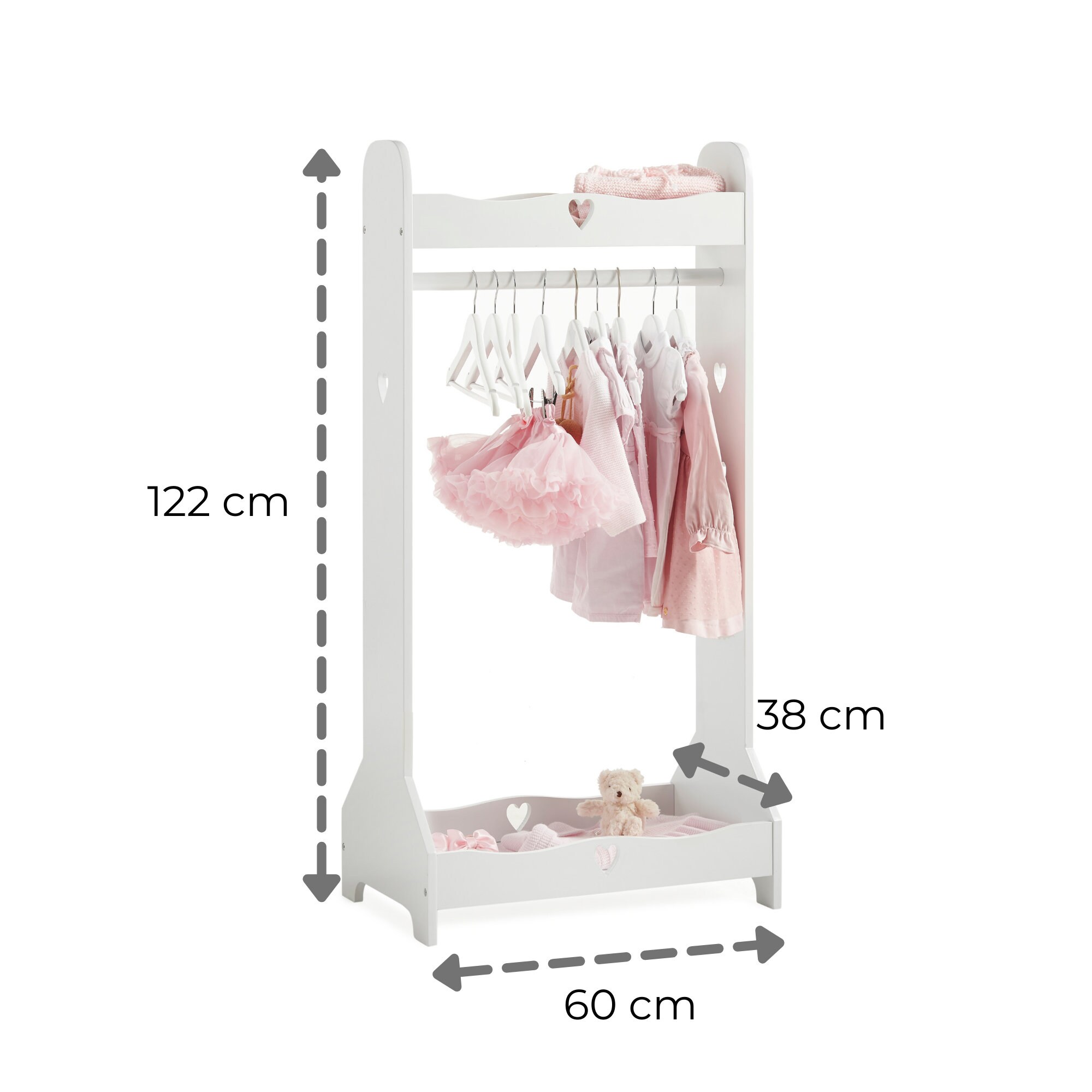Childrens dressing up rail with mirror new arrivals