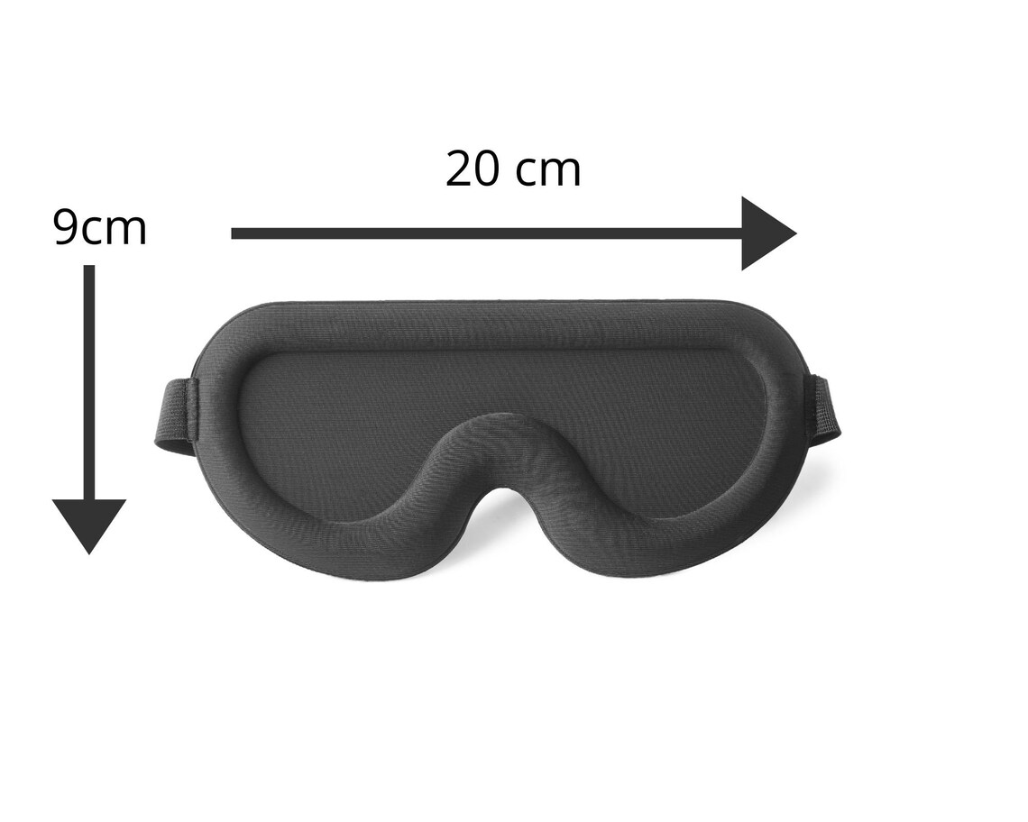 Sleep Mask Full 3D for Men & Women Purple Blackout Eye Mask Etsy UK