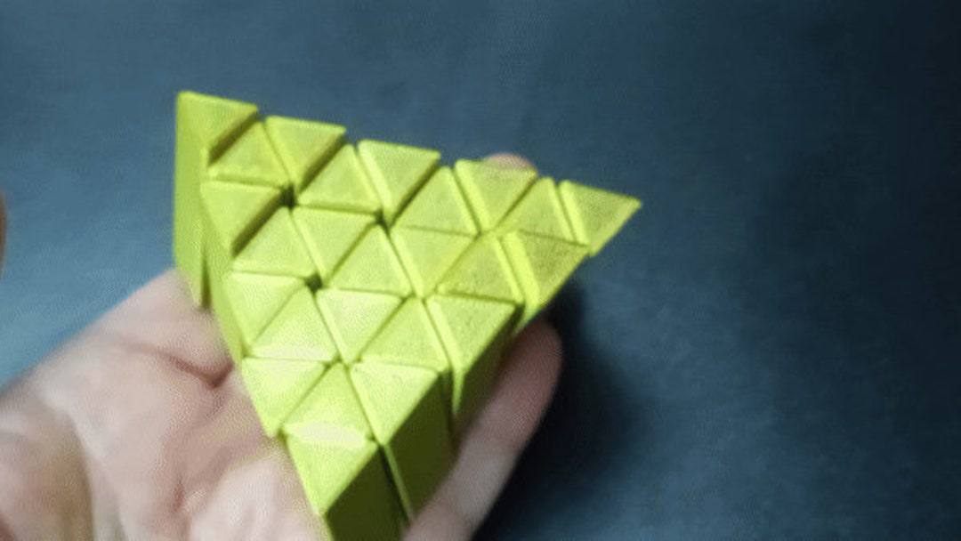 Triangle Sliding Fidget Toy - Etsy