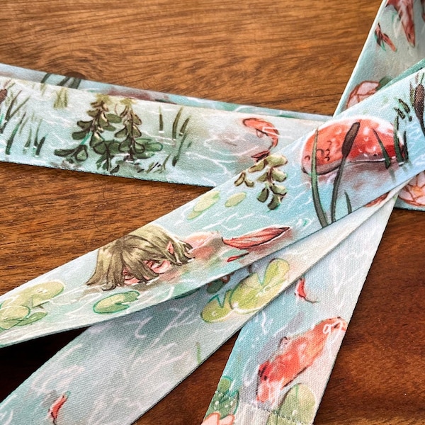 Siren | Lanyard 90 cm x 25 mm | stationary cute kawaii japan aesthetic | Birthday Gift for Her | Christmas Present