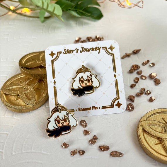 Genshin Impact Paimon Mini Pin Hard Enamel Pin - Etsy
