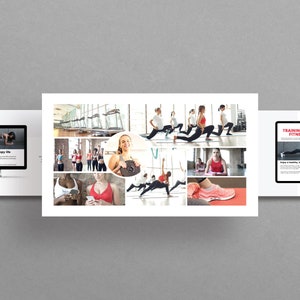 Personal Trainer Brand Style Guide Template: Canva Fitness Business image 6
