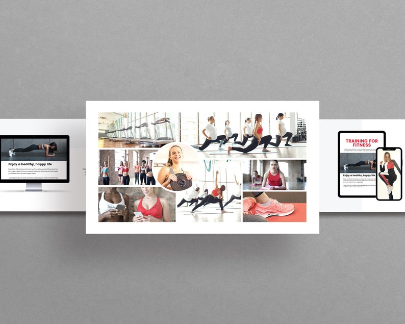 Personal Trainer Brand Style Guide Template: Canva Fitness Business image 6