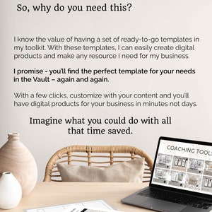 Canva Template Vault - professionally designed coaching tools, mental health resources, lead magnets, business plans, opt-in freebies, ebooks, workbooks, webinars, online courses plus Instagram, and other social media graphics. Create in minutes.