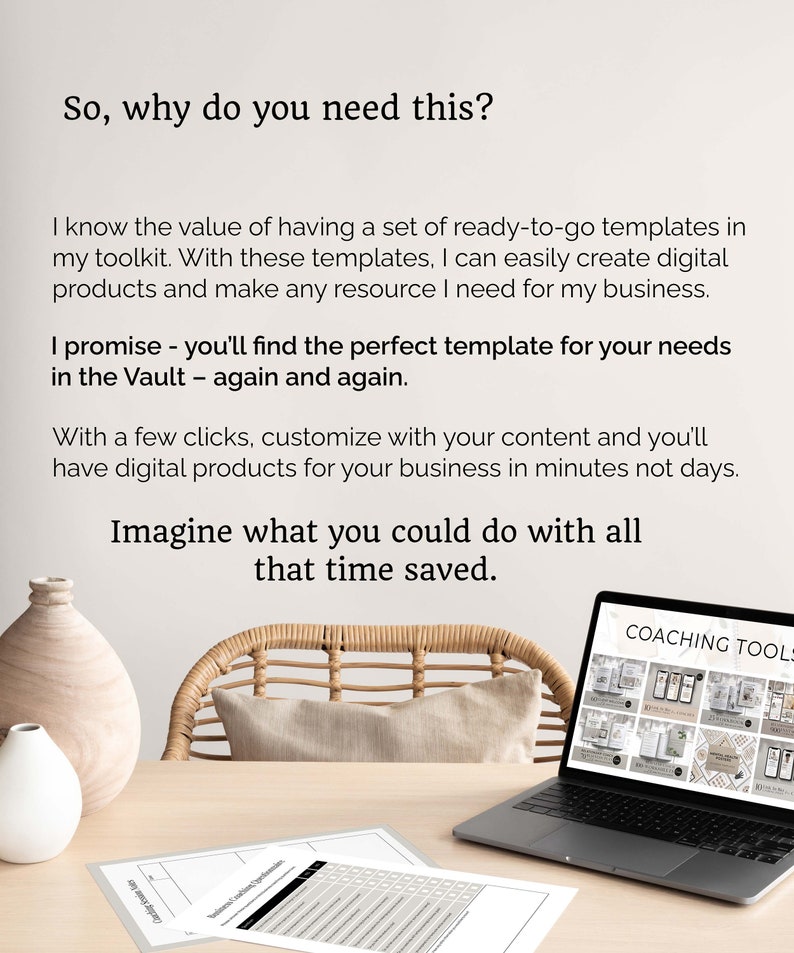 Canva Template Vault - professionally designed coaching tools, mental health resources, lead magnets, business plans, opt-in freebies, ebooks, workbooks, webinars, online courses plus Instagram, and other social media graphics. Create in minutes.