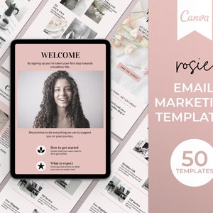 Canva と Mailchimp のメール ニュースレター テンプレート、メール マーケティング テンプレート、メール テンプレート、メール Canva テンプレート、Canva ニュースレター