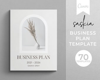 Business Plan Canva Template, Business Plan Template, Online Business Plan, Small Business Plan, Executive Summary Template, Elevator Pitch