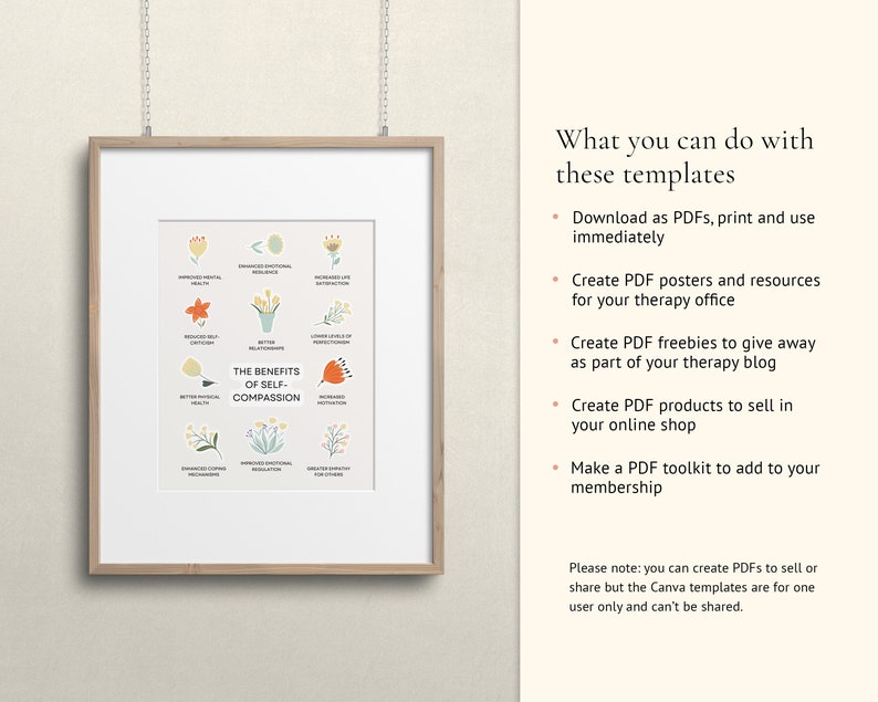 self compassion, self-compassion, canva templates, therapy tool, therapy workbook, therapy worksheets, therapist resources, therapy resources, counselor resources, counselor worksheets, counselor tool, miri campbell