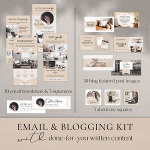 Coaching Business Start Up Toolkit Canva template bundle. All content written and done for you. Coaching business templates, social media templates, coach lead magnet templates, coach webinar templates, sales landing page templates, email templates