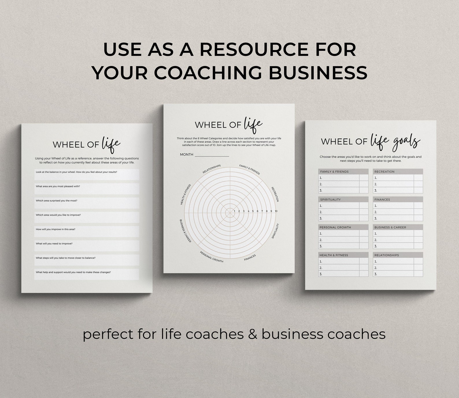 Wheel of Life Worksheet Template Canva Template Life Balance - Etsy Canada